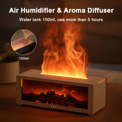 3D Flame Fireplace