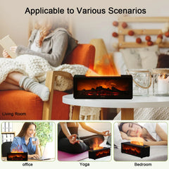 3D Flame Fireplace